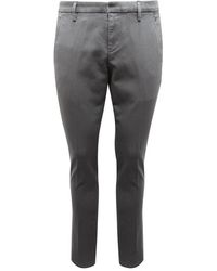 Dondup - Grijze Gaubert Broek Made - Lyst