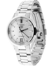 Tag Heuer Donna - wbn2410.ba0621 - carrera automatic mother of pearl dial stainless steel ladies watch - Metallizzato