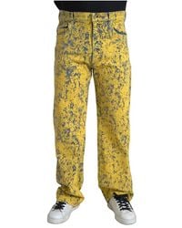 Dolce & Gabbana - Straight Fit Jeans - Lyst