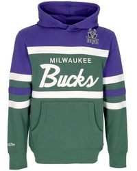 Mitchell & Ness - Nba Head Coach Hoodie Original Team Colors - Lyst