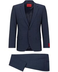 BOSS - Single breasted suits - Lyst