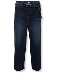 Sacai - Straight Jeans - Lyst