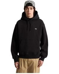 Vans - Hoodies & Sweatvesten ,Zwart ,Katoen Left Chest Ii Logo Pullover Hoodie - Lyst
