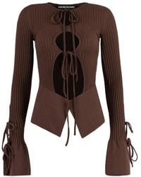 ANDREA ADAMO - Long Sleeve T-Shirts - Lyst