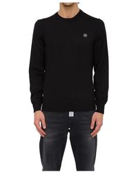 Philipp Plein - Round-Neck Knitwear - Lyst