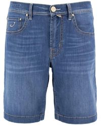 Jacob Cohen - Denim Shorts - Lyst