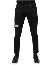 Dolce & Gabbana - Skinny Fit Jeans - Lyst