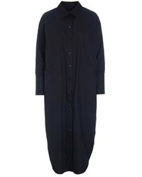 Bitte Kai Rand - Kleedjes ,Zwart ,Katoen Shirt Kleedjes - Lyst