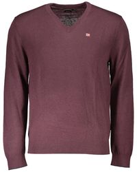 Napapijri - Truien & Vesten ,Rood ,Kleding - Lyst