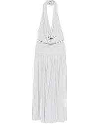 AYA MUSE - Draped Halterneck Gown - Lyst