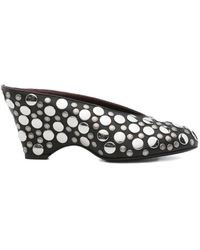 KHAITE - Heeled Mules - Lyst