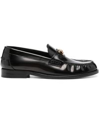 Versace - Leather Loafer - Lyst