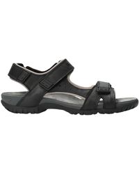 Mephisto - Schoenen ,Zwart ,Leer Stijlvolle Herensandaal - Lyst
