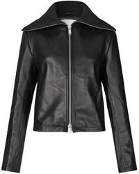 Samsøe & Samsøe - Leather Jackets - Lyst