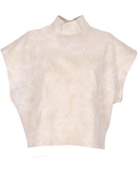 Nike - Fitness ,Katoen High Neck Tank Top - Lyst