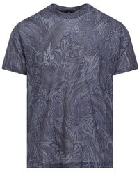 Etro - T-shirt in cotone - Lyst