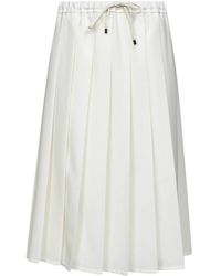 Brunello Cucinelli - Midi Skirts - Lyst