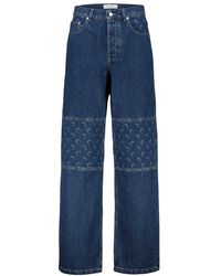 Marine Serre - Jeans > wide jeans - Lyst
