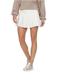 Aim'n - Rokken ,Wit ,Pleated Skort - Lyst