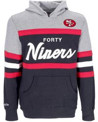 Mitchell & Ness - Hoodies & Sweatvesten ,Veelkleurig ,Katoen Nfl Headcoach Hoodie Zwart - Lyst