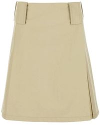 Burberry - Short Skirts - Lyst