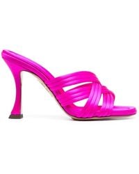 Aquazzura - Heeled Mules - Lyst