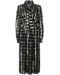 Alberta Ferretti - Silk Blend Dress - Lyst