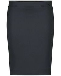 Marc Cain - Rokken ,Zwart ,Stretch Jersey Kokerrok - Lyst