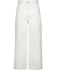 Ami Paris - Wide Trousers - Lyst