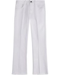 Fay - Jeans ,Wit ,Cropped Jeans - Lyst