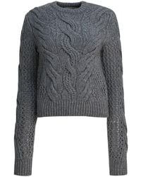 Sportmax - Round-Neck Knitwear - Lyst