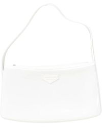 Marc Ellis - Weiße glänzende schultertasche flat timeless - Lyst