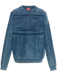 DIESEL - Round-Neck Knitwear - Lyst