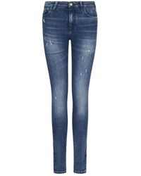 Armani Exchange - Jeans 5 bolsillos - Lyst