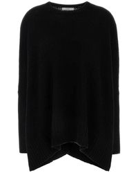 Co. - Oversize schwarzer kaschmirpullover - Lyst