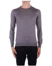 Tagliatore - Round-Neck Knitwear - Lyst