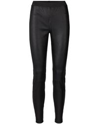 Lolly's Laundry - Broeken ,Zwart ,Leer Lolly Ll Leather Legging - Lyst