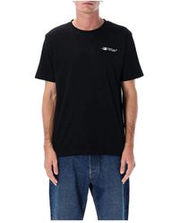 Off-White c/o Virgil Abloh - Ink Arrow Schwarzes T-Shirt - Lyst