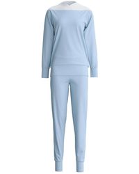 CALIDA - Nachtkleding ,Blauw ,Katoen Pyjama - Lyst
