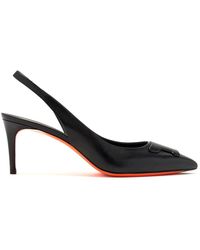Santoni - Elegant Slingback Pumps - Lyst