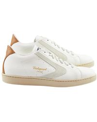 Valsport 1920 - Leder Wildleder Weiß Creme Cognac Mix - Lyst