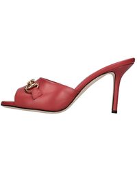 Roberto Cavalli - Heeled Mules - Lyst