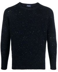Drumohr - Midnight Speckle-Gebreide Trui - Lyst