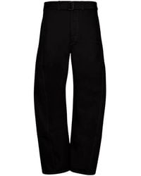 Lemaire - Jeans ,Zwart ,Loose-Fit Jeans - Lyst
