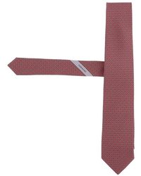 Ferragamo - Seidenkrawatte Mit Gemustertem Design - Lyst