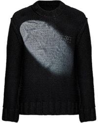 MM6 by Maison Margiela - Round-Neck Knitwear - Lyst