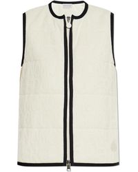 Moncler - Jassen ,Katoen Vest Smanicato - Lyst