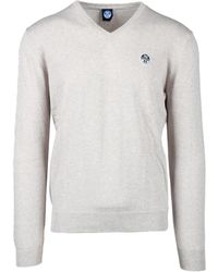 North Sails - V-Neck Knitwear - Lyst