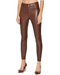 Marciano - Leather Trousers - Lyst