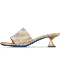 Loriblu - Kristallverzierte Mules - Lyst